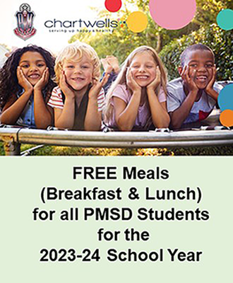  Free Meals for All PMSD Students for 2023-24 SY